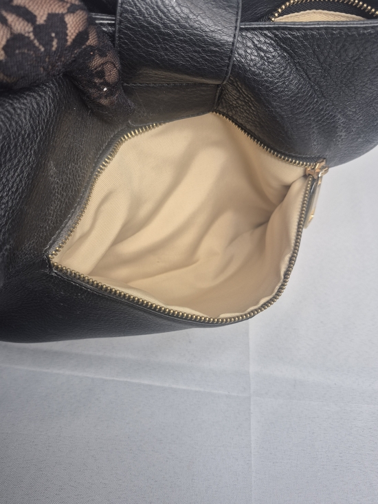 Luxury Black Quilted Leather Handbag with Gold Hardware